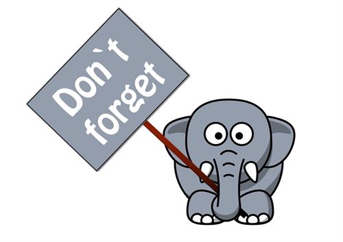 Don't Forget!
